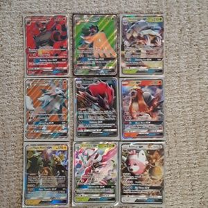 9 GX pokemon cards